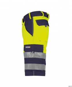 DASSY-Warnschutz, Warn-Shorts VENNA , gelb/dunkelblau