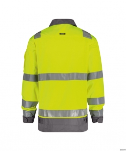 DASSY-Warnschutz, Warn-Jacke DUSSELDORF , gelb/grau