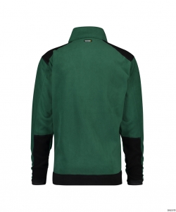 DASSY-Kälteschutz, Fleecejacke KAZAN, grün/schwarz