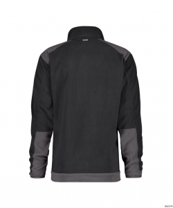 DASSY-Kälteschutz, Fleecejacke KAZAN, schwarz/grau
