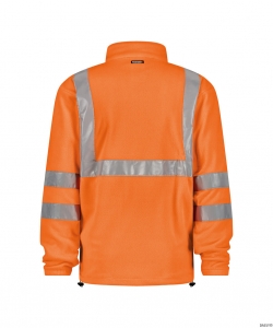 DASSY-Warnschutz, Warn-Fleecejacke KALUGA , orange