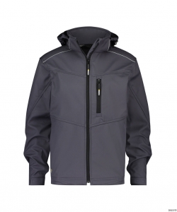 DASSY-Kälteschutz, Softshell-Jacke TAVIRA , grau