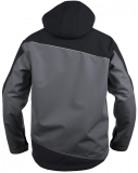 DASSY-Kälteschutz, Softshell-Jacke JAKARTA , grau/schwarz