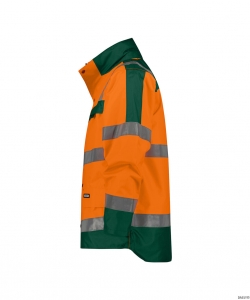 DASSY-Warnschutz, Regen-Warn-Parka ATLANTIS , orange/grün