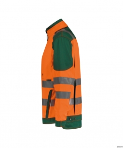 DASSY-Warnschutz, Warn-Arbeitsjacke ORLANDO, orange/grün
