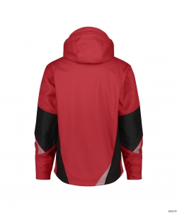 DASSY-Kälteschutz, Softshell-Jacke GRAVITY,   rot/grau