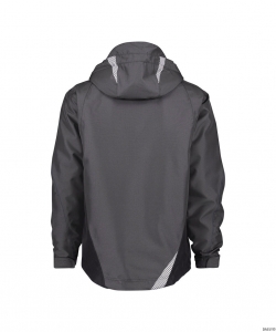 DASSY-Nässeschutz, Regenschutz, Regenjacke HYPER,  grau/schwarz