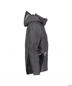 DASSY-Nässeschutz, Regenschutz, Regenjacke HYPER,  grau/schwarz