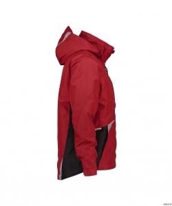 DASSY-Nässeschutz, Regenschutz, Regenjacke HYPER,  rot/grau