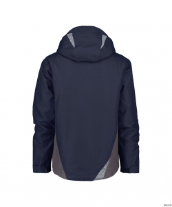 DASSY-Nässeschutz, Regenschutz, Regenjacke HYPER,  dunkelblau/grau