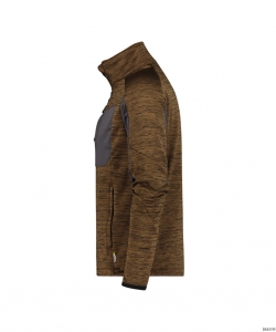 DASSY-Kälteschutz, Fleecejacke Convex, braun/grau