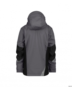 DASSY-Kälteschutz, Damen-Softshell-Jacke GRAVITY, grau/schwarz