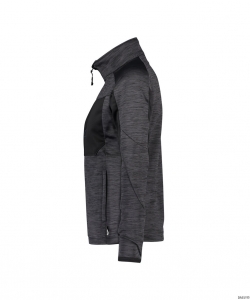 DASSY-Kälteschutz, Damen-Fleecejacke CONVEX, grau/schwarz