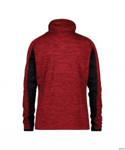 DASSY-Kälteschutz, Damen-Fleecejacke CONVEX, rot/schwarz