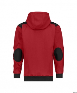 DASSY-Kälteschutz, Kapuzenshirt, INDY NEXT, rot/schwarz