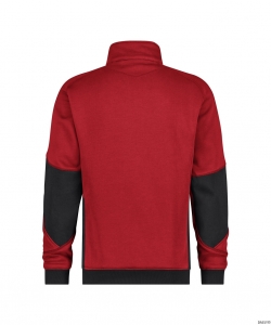 DASSY-Kälteschutz, Sweatshirt, Velox NEXT, rot/schwarz