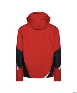 DASSY-Kälteschutz, Softshell-Jacke, GRAVITY NEXT, rot/schwarz