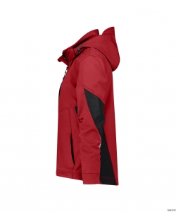 DASSY-Kälteschutz, Damen-Softshell-Jacke, GRAVITY NEXT, rot/schwarz