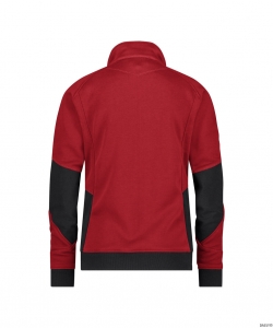 DASSY-Kälteschutz, Damen-Sweatshirt für Damen, VELOX NEXT, rot/schwarz