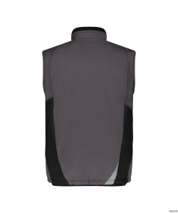 DASSY-Kälteschutz, Softshell-Weste FUSION,  grau/schwarz