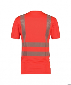 DASSY-Warnschutz, Warn-UV-T-Shirt CARTER, rot