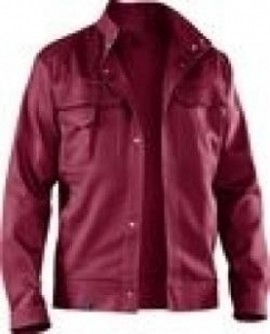 Gr.4XL KÜBLER-Organiq-Jacke, ca. 330g/m², bordeaux