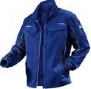 Gr.110KÜBLER-Pulsschlag-Jacke, ca. 260g/m², kbl.blau/schwarz
