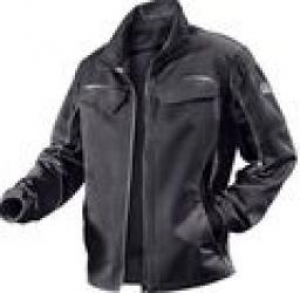 Gr.48 KÜBLER-Pulsschlag-Jacke, ca. 260g/m², anthrazit/schwarz