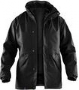 Gr.3XL KÜBLER-Workwear-Doppel-Arbeits-Berufs-Jacke, Wetter-Dress Regen-Nässe-Schutz, Inno Plus, schwarz