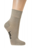 WOWERAT-Workwear, Wellness-Socken, Bambus, extra-verkürzter Schaft, ohne Gummizug, 3-er Pkg., beige