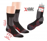 WOWERAT-Workwear, Allround Sport- und Trekking-Socken mit X-Static Silberfaser, schwarz