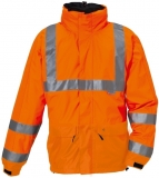 Gr.M ROFA-SJ-Warnschutz, Warn- und Wetterschutzjacke, ca. 270 g/m², leuchtorange