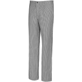 Gr.42 BP-Workwear, Koch-/Bäckerhose, 2 Stück, ca. 230g/m², blau-weiß, Hahnentritt