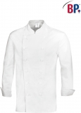 Gr.50 BP Kochjacke Arbeitsjacke Berufsjacke Bäckerjacke Kochkleidung Bäckerkleidung Gastronomiekleidung 2 Stück weiß ca 220g