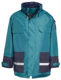 KIND-Nässeschutz, Regenschutz, Wetter-Schutz, Wetterjacke, Regen-Nässe-Jacke, JOBLINE, petrol/navy