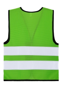 Korntex® Kinder Mesh Warnweste Korfu - Neongrün