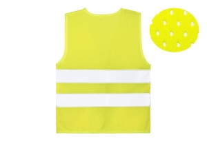 Korntex® Kinder Mesh Warnweste Korfu - Signal-Gelb