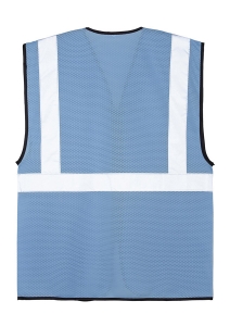 Korntex® Mesh Multifunktionsweste Larisa - Himmelblau