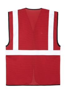Korntex® Mesh Multifunktionsweste Larisa - Rot