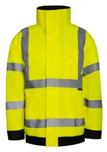 KORNTEX-Warnschutz, Regenjacke, gelb
