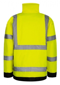 KORNTEX-Nässeschutz, Regenschutz, Hi-Vis Regenjacke Lite Kaunas, signal-gelb