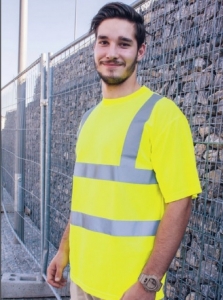 KORNTEX-Warnschutz, Hi-Viz Warn-T-Shirt, gelb