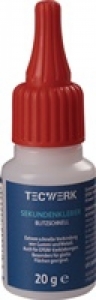 NW-Tecwerk Sekundenkleber blitzschnell 20 g farblos Flasch