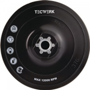 NW-Tecwerk Stützteller Ø 150 mm M14 kletthaftend