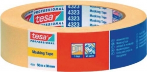 NW-TECWERK (Promat), TESA-Kreppband 4323 leicht gekreppt hellbeige L.50m B.50mm Rl.