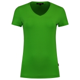 TRICORP-Jobwear, Damen-T-Shirts, V-Ausschnitt, 190 g/m², lime