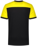 TRICORP-Jobwear, T-Shirt, Basic Fit, Bicolor, Kurzarm, 190 g/m², black-yellow