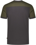 TRICORP-Jobwear, T-Shirt, Basic Fit, Bicolor, Kurzarm, 190 g/m², darkgrey-army