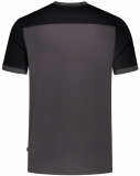 TRICORP-Jobwear, T-Shirt, Basic Fit, Bicolor, Kurzarm, 190 g/m², darkgrey-black