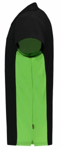 TRICORP-Jobwear, T-Shirt, mit Brusttasche, Bicolor, 180 g/m², black-lime